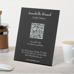 QR-Code für Berufliche Schwarzwarenbuchung Sockelschild