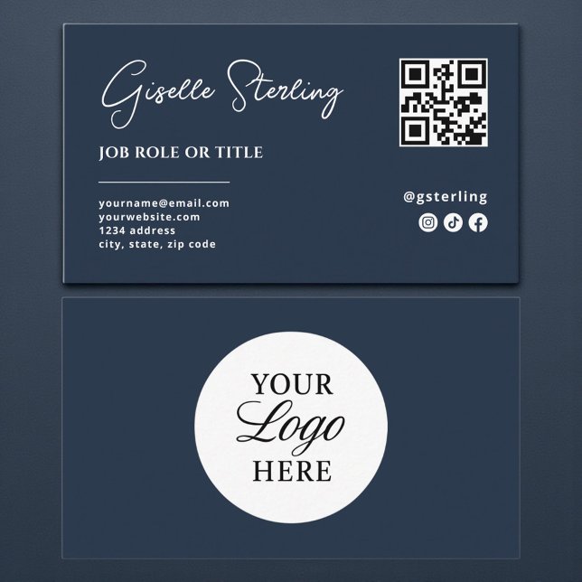 QR-Code für Berufliche Unternehmen Visitenkarte (Von Creator hochgeladen)