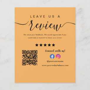 Qr-Code für das Facebook Instagram-Logo Verlasse u Flyer