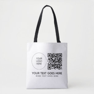 QR-Code für das Firmenlogo Vorderseite