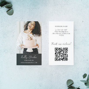 QR-Code für das Foto "Black Influencer Content Cre Visitenkarte
