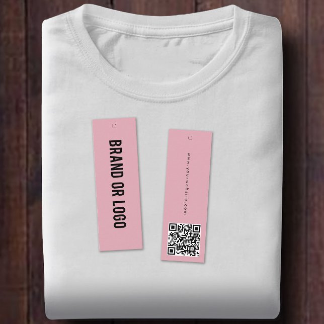 QR-Code für das Logo Hang Tag Closing (Logo Hang Tag Clothing Label Swing QR Code)
