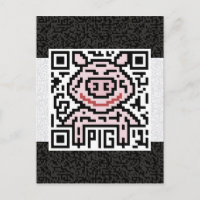 QR Code für das Schwein