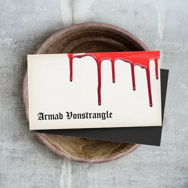 QR-Code für das Tropfen des Horrors Visitenkarte (Von Creator hochgeladen)