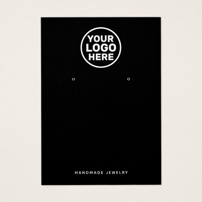 QR-Code für den Inhaber der Anzeige der schwarzen  (Vorderseite)