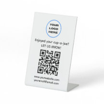 QR-Code für den Kaffeeshop