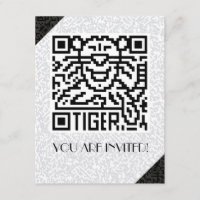 QR-Code für den Tiger