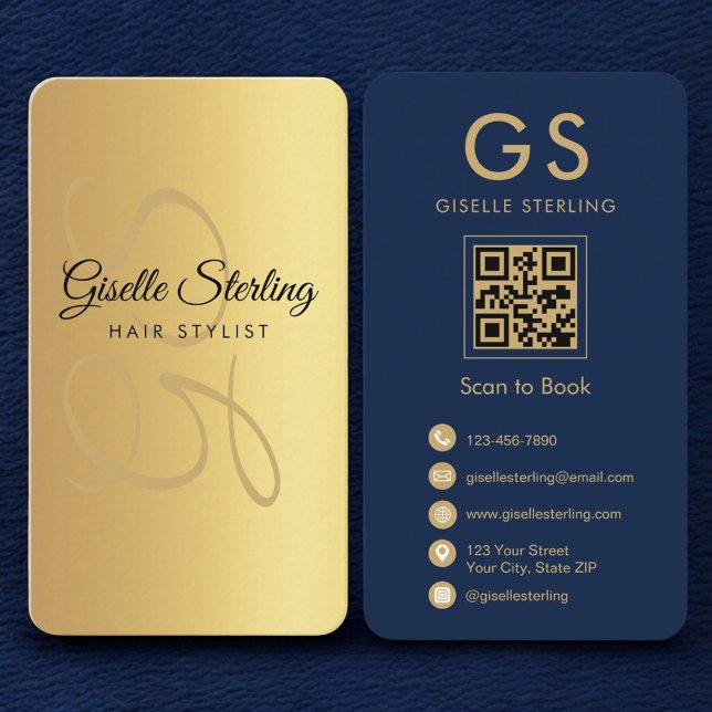 QR-Code für die Blaue Goldmedaille Visitenkarte (Von Creator hochgeladen)
