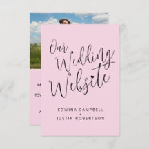 QR-Code für die Hochzeitwebsite