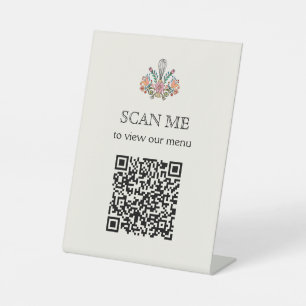 QR-Code für die Prüfung von Backwaren Sockelschild