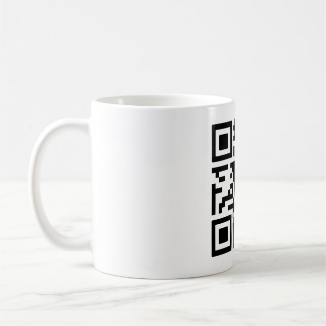 QR-Code für direkten Zugriff für den Online-Stack  Kaffeetasse (Links)