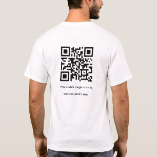 QR-Code für direkten Zugriff für den Online-Stack  T-Shirt