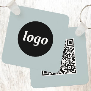 QR-Code für einfache Logos Schlüsselanhänger