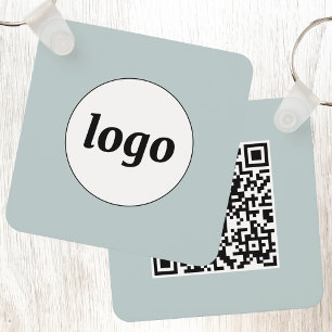 QR-Code für einfache Logos Schlüsselanhänger