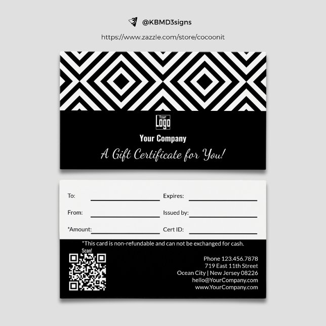 QR-Code für einfache Werbegeschenkgutscheine (Von Creator hochgeladen)