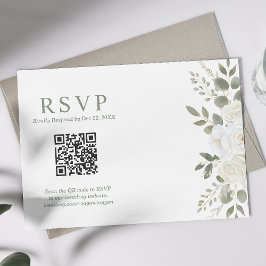 QR-Code für Elfenbein und Elfenbeinküche - RSVP-Ka RSVP Karte