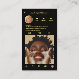QR-Code für Foto-Raster in der Pflege Visitenkarte