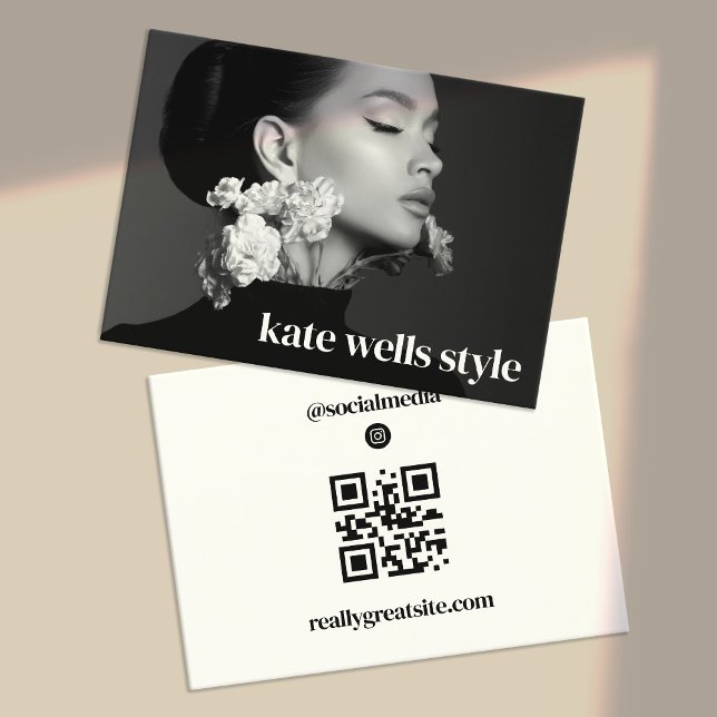 QR-Code für großes Instagramm-Foto Visitenkarte (Von Creator hochgeladen)
