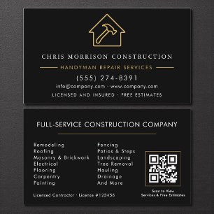 QR-Code für Handwerker & Dienstleister Visitenkarte