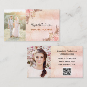 QR-Code für Hochzeitsplaner Visitenkarte