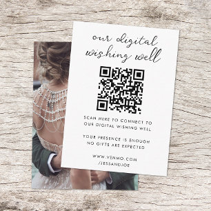 QR-Code für Hochzeitssammlung Begleitkarte