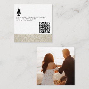 QR-Code für Hochzeitstorte Begleitkarte