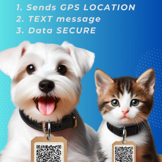 QR-Code für Hunde Haustiermarke