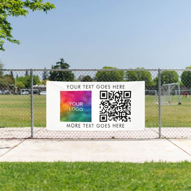 QR-Code für kundenspezifische Best-Business-Logos  Banner (Insitu)