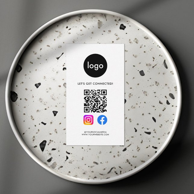QR-Code für moderne soziale Medien Visitenkarte (Von Creator hochgeladen)