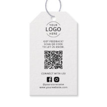 QR-Code für moderne Unternehmen Feedback für Socia