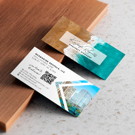 QR-Code für Ocean/Beach Rental Property Manager Visitenkarte
