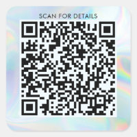 QR-Code für Personal oder Business Holographic