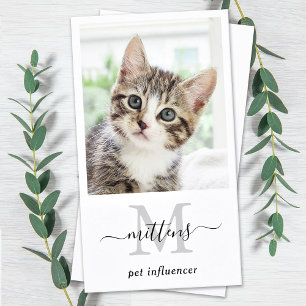 QR-Code für personalisiert Foto Social Media Visitenkarte