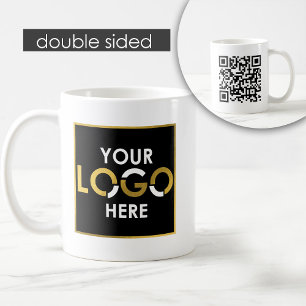 QR-Code für personalisierte Unternehmen Kaffeetasse