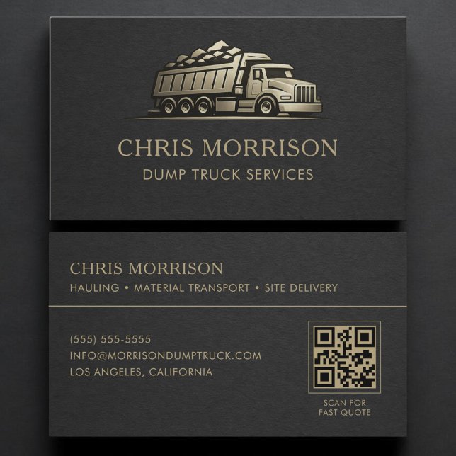 QR-Code für Schuttwagen-Service Professionell Visitenkarte (Von Creator hochgeladen)