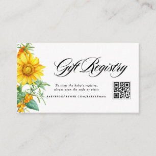 QR-Code für Sonnenblumen und Meeresbuckthorn Begleitkarte