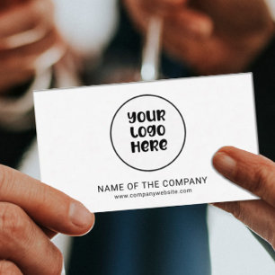 QR-Code für Unternehmen Beruflich Minimalistisch Visitenkarte