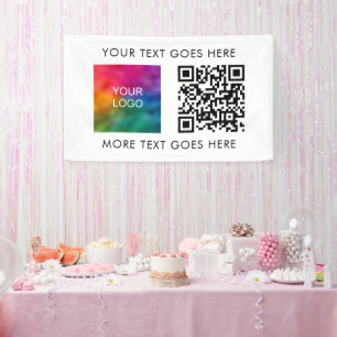 QR-Code für Unternehmen Moderne Elegant Best Banner