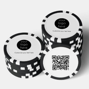 QR-Code für Unternehmen Pokerchips