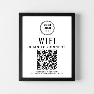 QR-Code für Unternehmen Poster