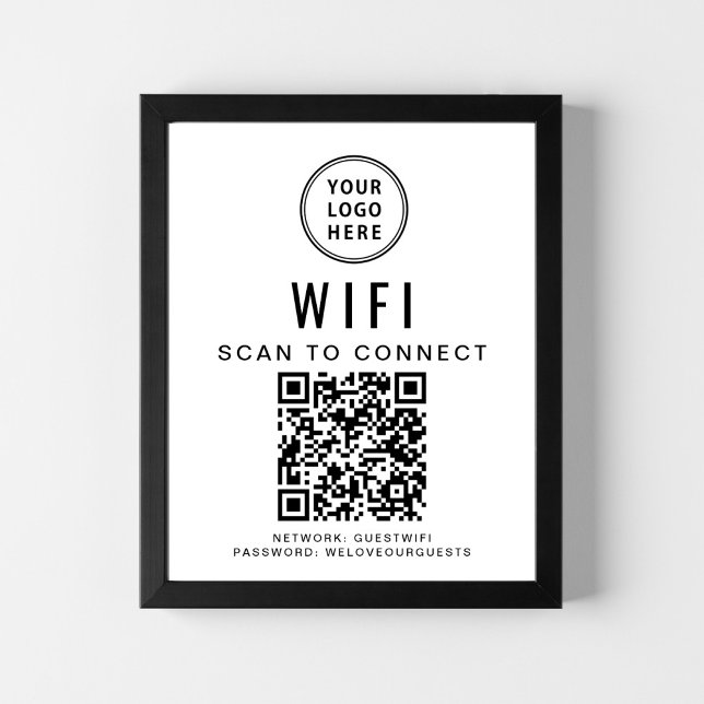 QR-Code für Unternehmen Poster (Von Creator hochgeladen)