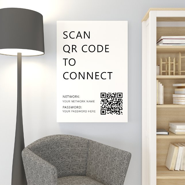 QR-Code für Unternehmen Poster (Von Creator hochgeladen)
