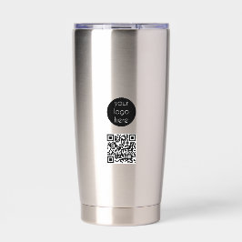 QR-Code für Unternehmen Thermobecher