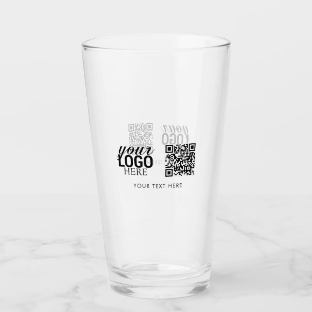 QR-Code für Unternehmen und Kundengeschenke für Te Glas (Vorderseite)