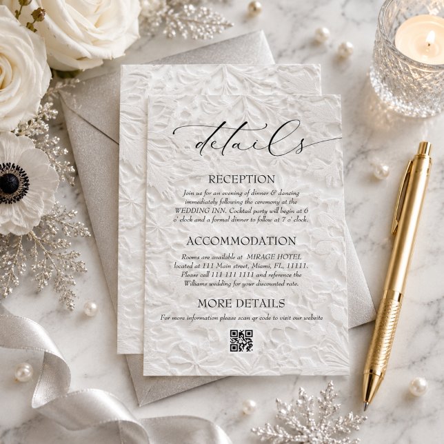QR-Code für Winterhochzeiten Begleitkarte (Von Creator hochgeladen)