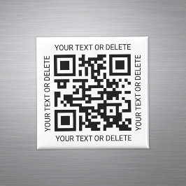 QR Code Generator Modernes Business Promotion Swag Magnet