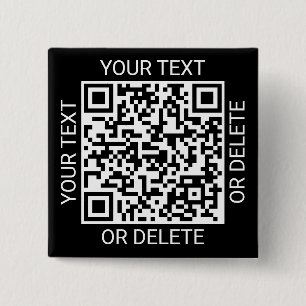 QR Code Generator Werbewebsite Modern Black Button