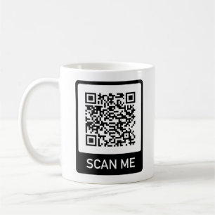 QR-Code-Geschäft Kaffeetasse