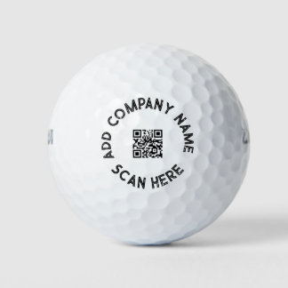 QR-Code-Geschäftsbranding-Promotion-Golfbälle Golfball