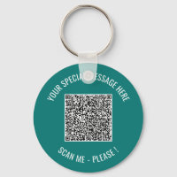 QR-Code - Geschenk für den Schlüsselanhänger Ihrer